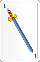 1 de espadas